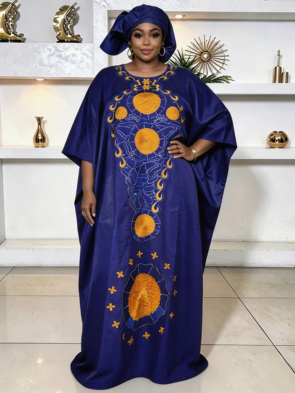 African Bazin Long Dresses For Women Traditional Loose Boubou Wedding Birthday Party Evening Gowns Ankara Dashiki Maxi Dress