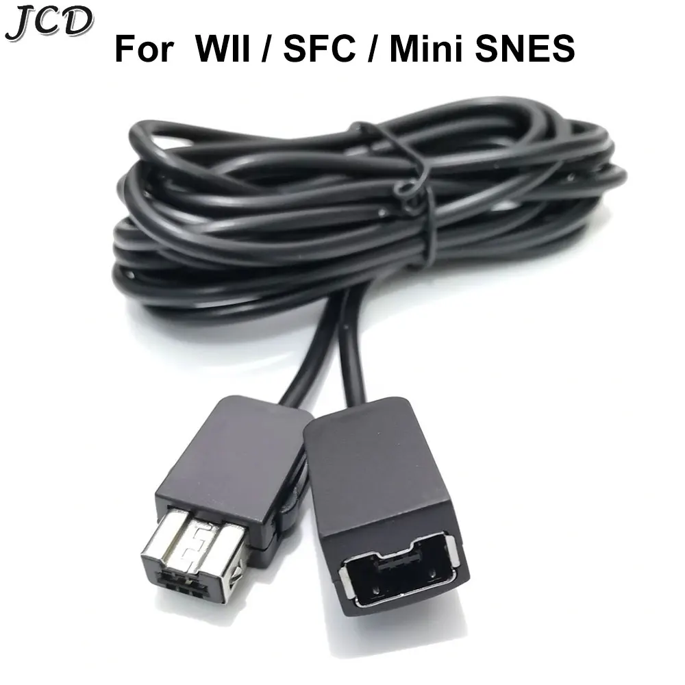 1,8 m 3 m Verlängerungskabel Game Extender Cord für 2017 SNES Classic Mini Controller für SFC Wii Controller