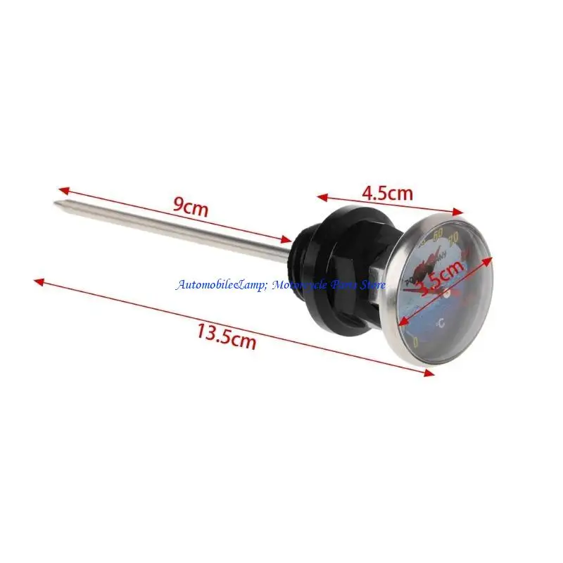 H7BD Motorcycle Oil Cap for Tank Temperature Gauge For Sportster XL883N XL883L