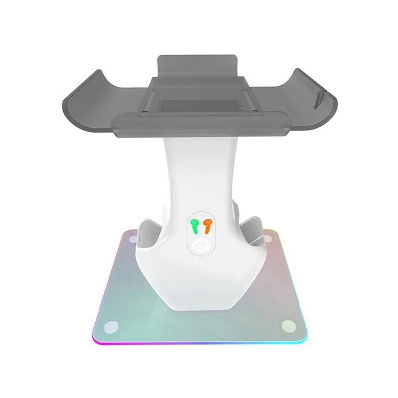 VR Charging Station For Meta Quest 3S/Quest 3 Includes Dock With 2 Rechargeable Batteries For Headset & Controllers