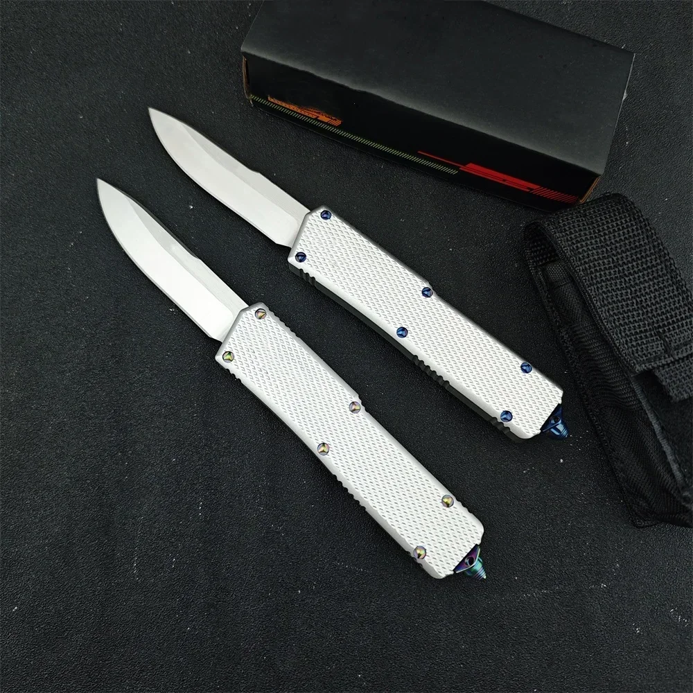 

Safety CobraTec Folding Pocket Knife Tactical Military D2 Blade T6 Aluminum Handles Outdoor Camping Hunting Knives Edc Multitool