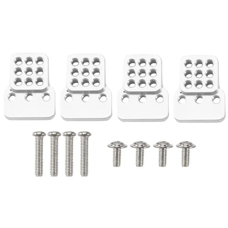 【Shop Now】4Pcs RC Car Metal Shock Tower Bracket Kits Shock Sbsorbers Extension Seatfor 1/16 WPL C-14/C-14K/C-24/C-24K Truck Off