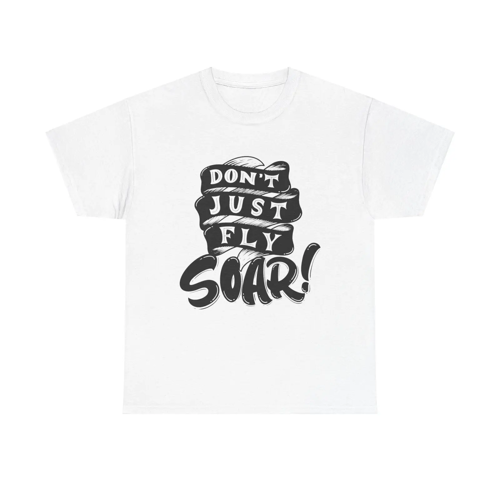 Футболка Don Just Fly Soar, мотивационная футболка, подъемная мечта, большое приключение