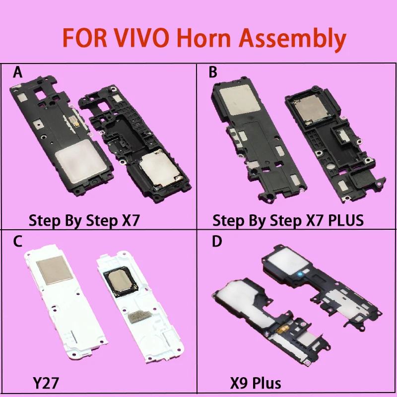 YUXI 1Piece For VIVO Step By Step X7/X7 PLUS/Y27/X9plus Speaker Assembly Speaker External Receiver Replacement Parts