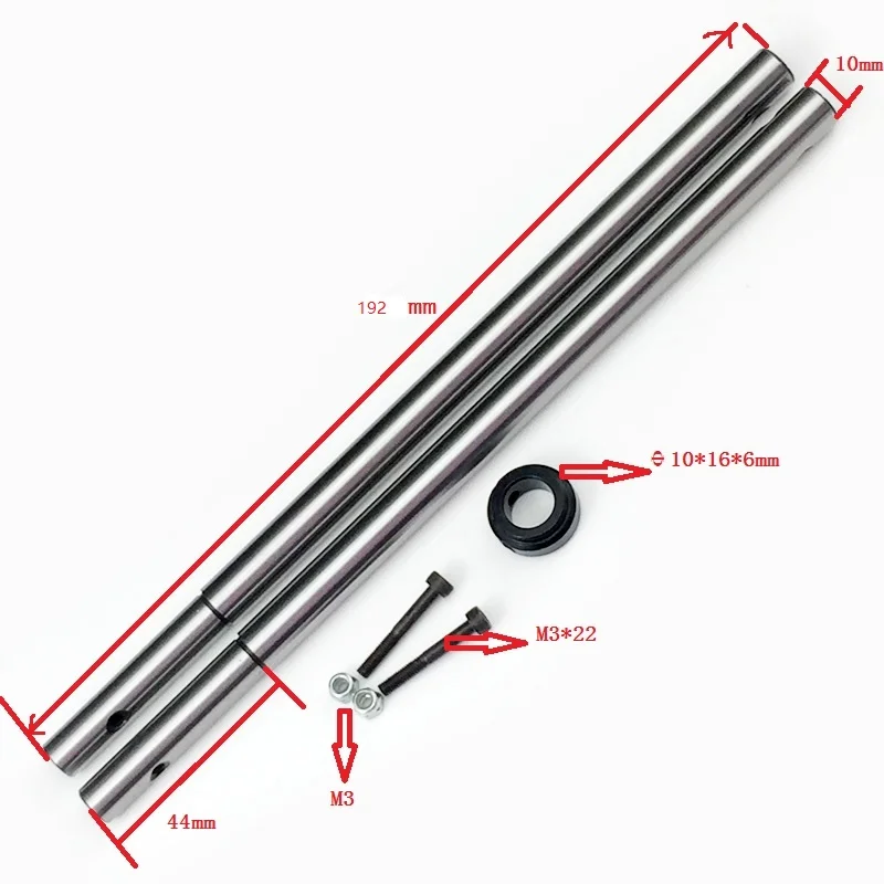 Trex 600 Metal Main shaft 10*201mm For Align Trex 550 600 Helicopter