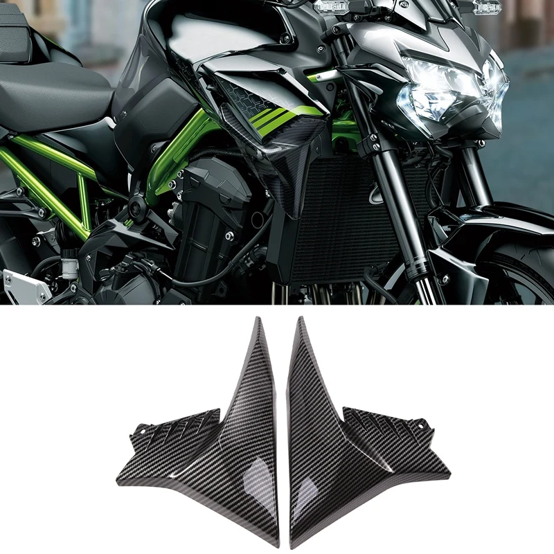 

2PCS Left Right Side Motorcycle Fairing Motorcycle Fairing Parts Fairing Radiator Cover Panel For Kawasaki Z900 Z 900 2020-2021