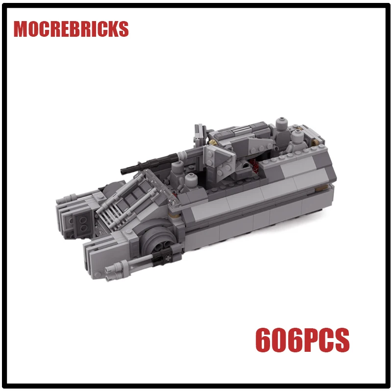 MOC Raum Film Szene Architektur Reich Militär Verteidigung Betriebszentrum Modell Bausteine Sets kinder Ziegel Spielzeug Geschenke