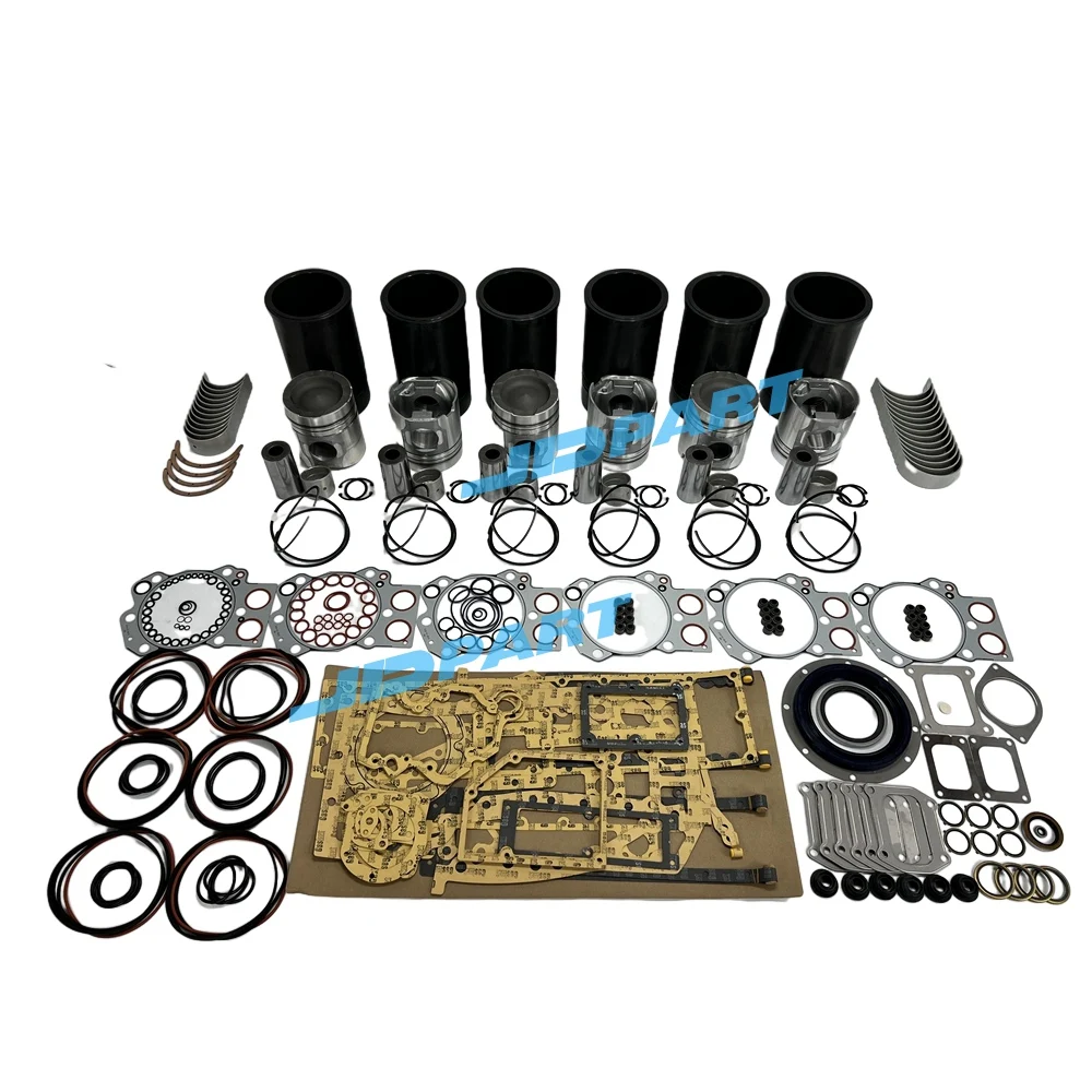 Cylinder Liner Kit With Gasket Set Bearing For Komatsu 6D170 Engine Spare Parts