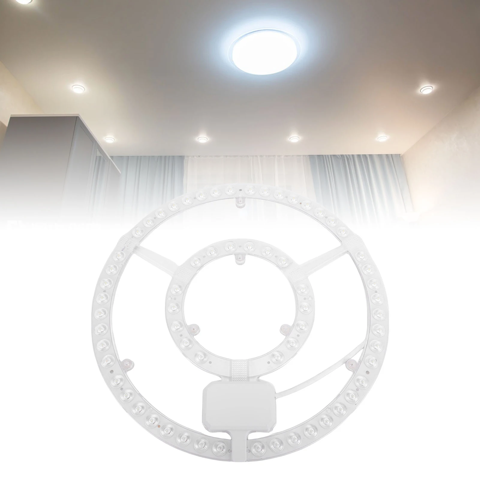 Led Ceiling Light Round Module White Light High Brightness Ceiling Light Module 72W Panel for Replacement