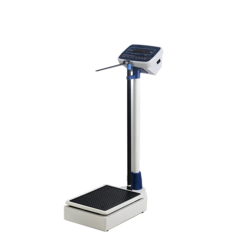 

Measurement of highly accurate weighing scale 200 kg body scale with monitor.