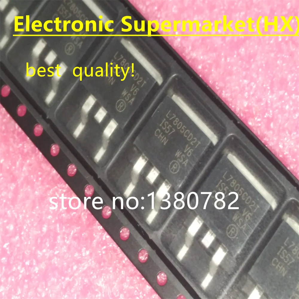 

Free Shipping 50pcs/lots L7805 TO-263 IC In stock!