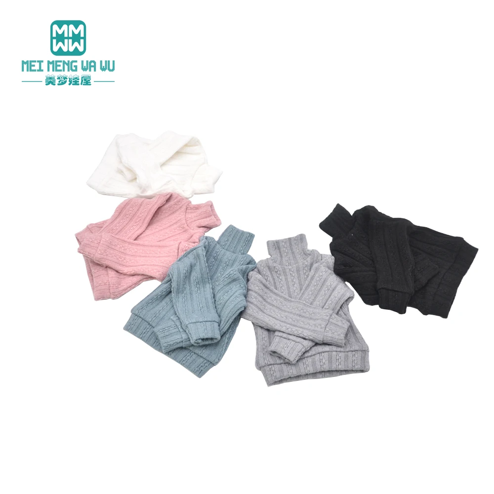 Fits 1/3 1/4 1/6 BJD Doll Clothes DD SD YOSD Toy ball joints doll fashion turtleneck jumper Gift
