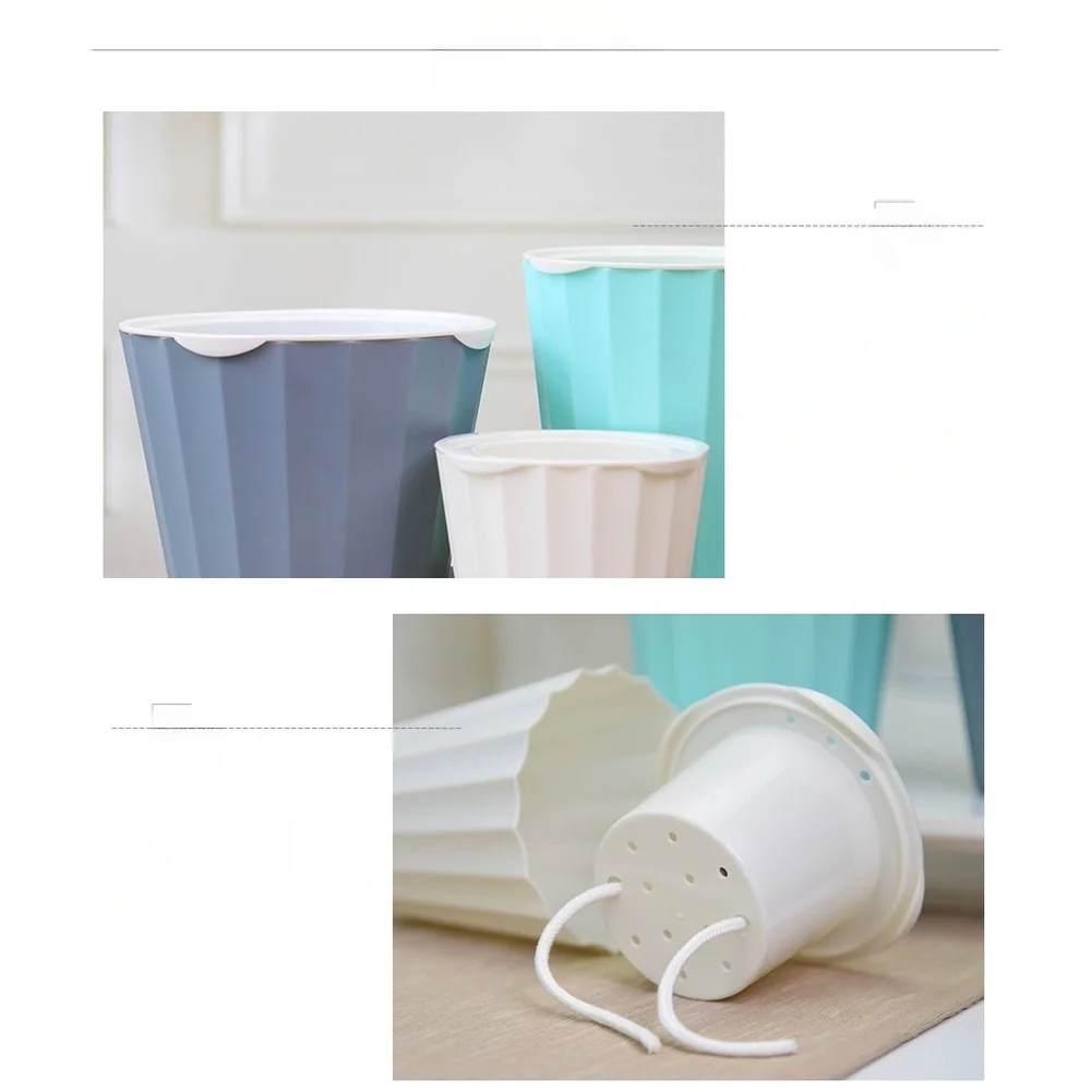 Self Watering Flower Pot with Cotton Rope for Indoor Plants Including For Succulents Suitable for Balcony and Desk