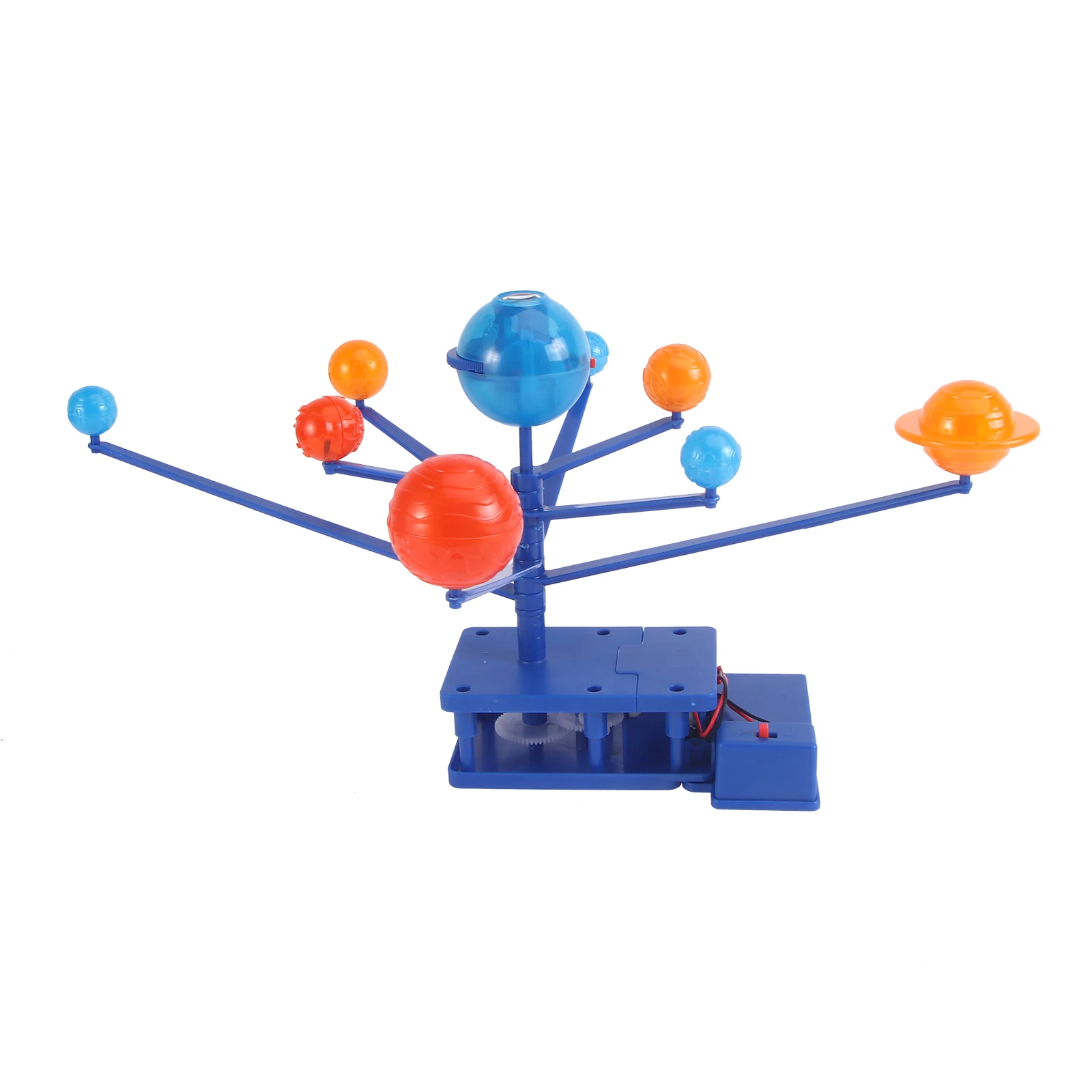 

Plastic Rotating Planetary Model Toy Adornment for Kids Science Educational Solar System 8 Planets Desktop Decor