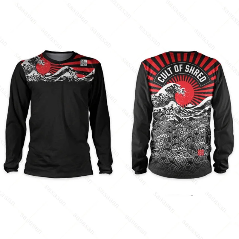 Loose Rider Motocicleta Ciclismo Jersey, Mountain Bike Team, Downhill Ciclismo Jersey, MTB Offroad DH MX Bicicleta Camisas, Cross Country Corrida MTB Shir