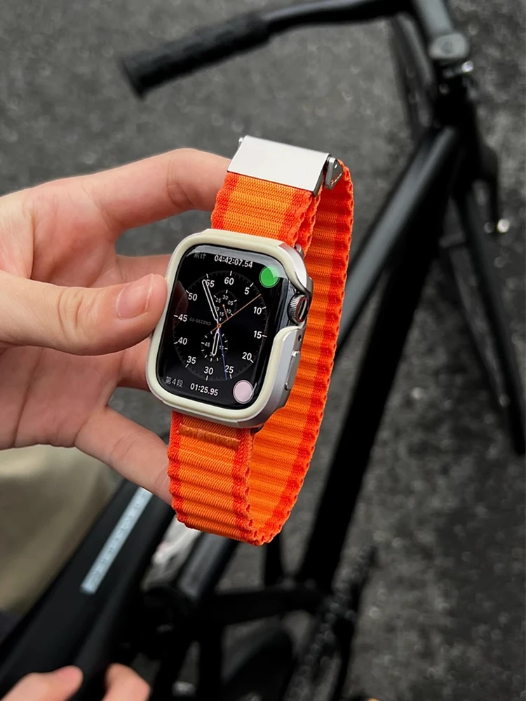 Ocean Strap For Apple Watch Ultra 2 10 9 8 7 49mm 46mm 45 41mm Sport Nylon Bracelet Band For iWatch 6 5 4 3 SE 44 40mm 42mm 38mm