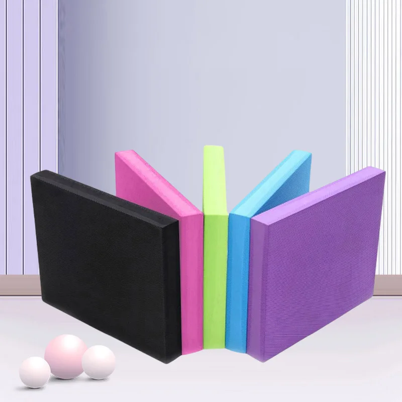 سميكة TPE لينة فقي وسادة 5 سنتيمتر صحية البطن عجلة الركوع وسادة لوحة دعم رغوة وسادة اللياقة البدنية اليوغا وسادة التوازن وسادة 2025