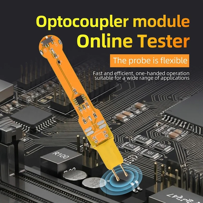 DT16 Optocoupler Tester for 4-Pin 817 781 521, Rapid Testing Tool for Online Electronic Repair, Multifunctional Optocoupler
