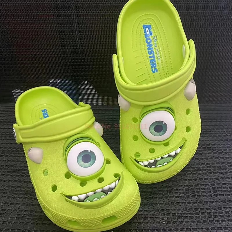 

Летние нескользящие тапочки для взрослых Monsters Inc's – это дышащие и удобные сандалии, подходящие для взрослых, уличная повседневная обувь.