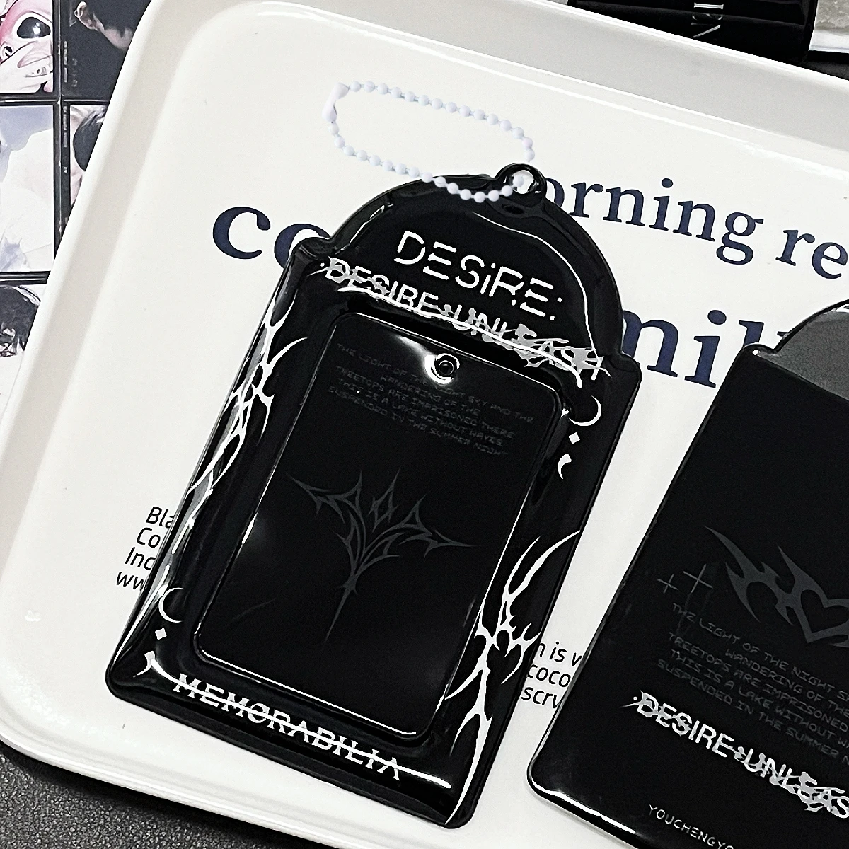 حامل بطاقات الصور الفوتوغرافية باللون الأسود، غلاف بطاقة الصور لألبوم K-Pop En الجديد، E-Nhypen Comback، مادة البولي يوريثان، لعرض بطاقات الصور الفوتوغرافية لألبوم Idol مقاس 33.5 بوصة، بطاقة Polaroid Photocard