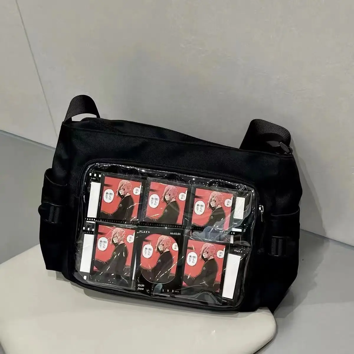 Tägliche vielseitige Y2k Ulzzang Ita Bag One Shoulder Class Umhängetasche Schultasche Harajuku Mädchen große Kapazität Casual Itabag – Detail 10