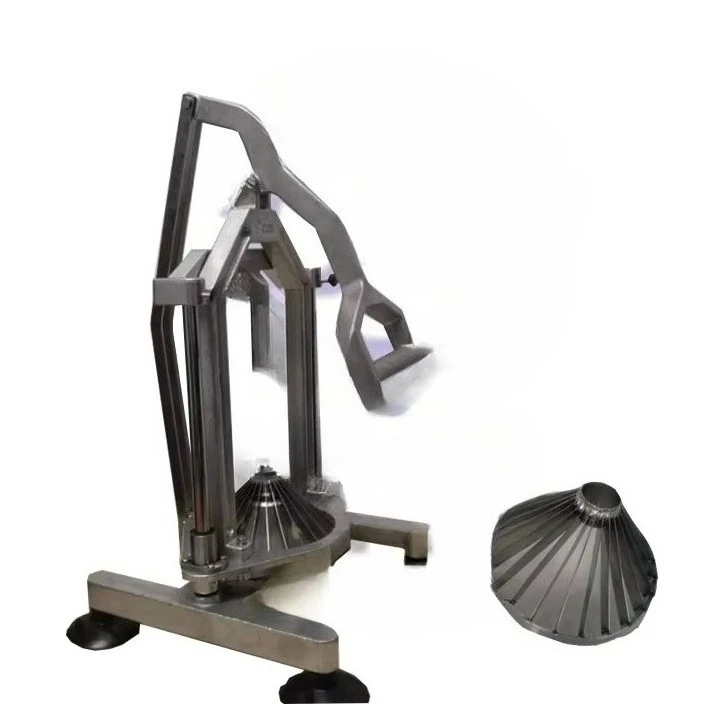 Commercial onion and vegetable cut flower processing machine