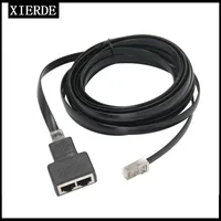 8-pin Hand Microphone Extension Cable For WOUXUN UV950P 920R ZASTONE D9000 Hand Microphone Extension Cable One Point Two Interfa