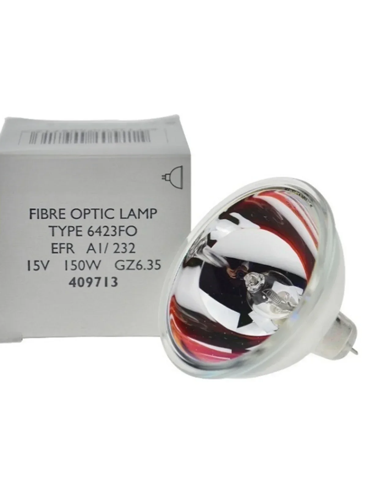 Fibre Optic Lamp Type 6423FO EFR A1/232 15V 150W GZ6.35 409713 Endoscope Cold Light Source Microscope Halogen Tungsten Lamp Bulb