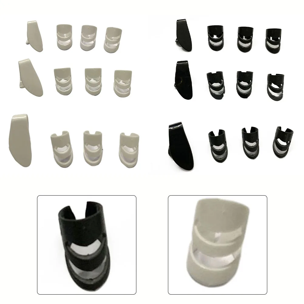 Para guitarra eléctrica acústica Pik Finger Picks Pik Finger Picks para guitarra eléctrica acústica 4 unids/set Finger Picks