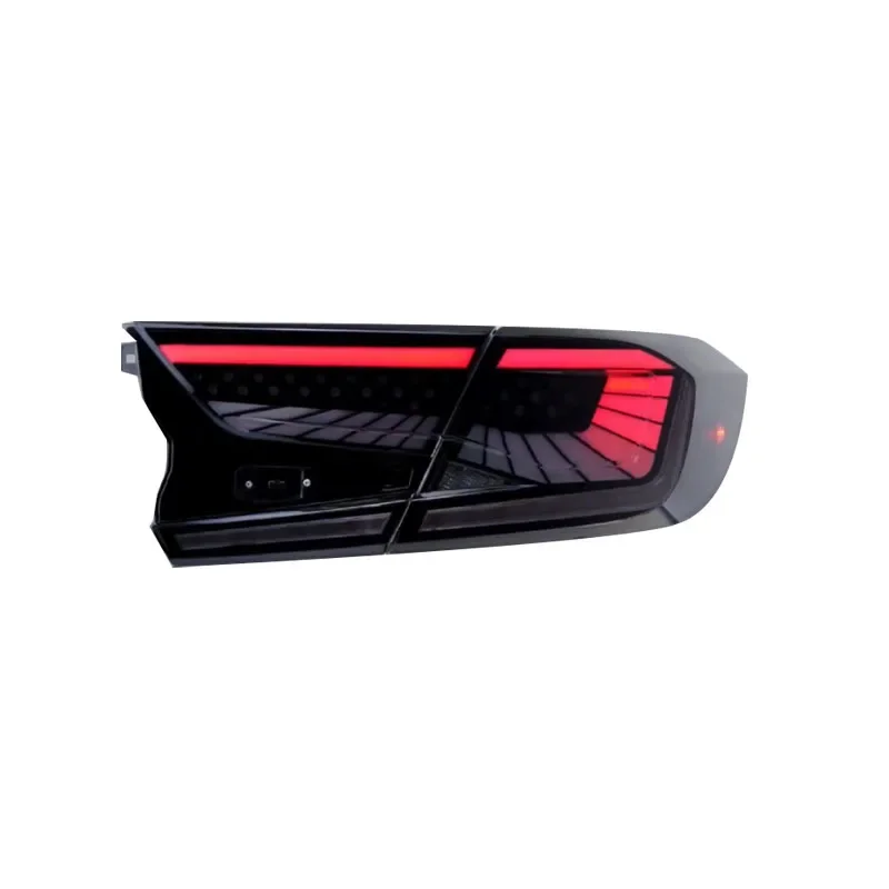 نسخة مطورة مصباح خلفي للسيارة مصباح خلفي تعديل RGB ضوء خلفي LED الضوء الخلفي بدوره مصباح إشارة ضوء الفرامل لهوندا أكورد #5