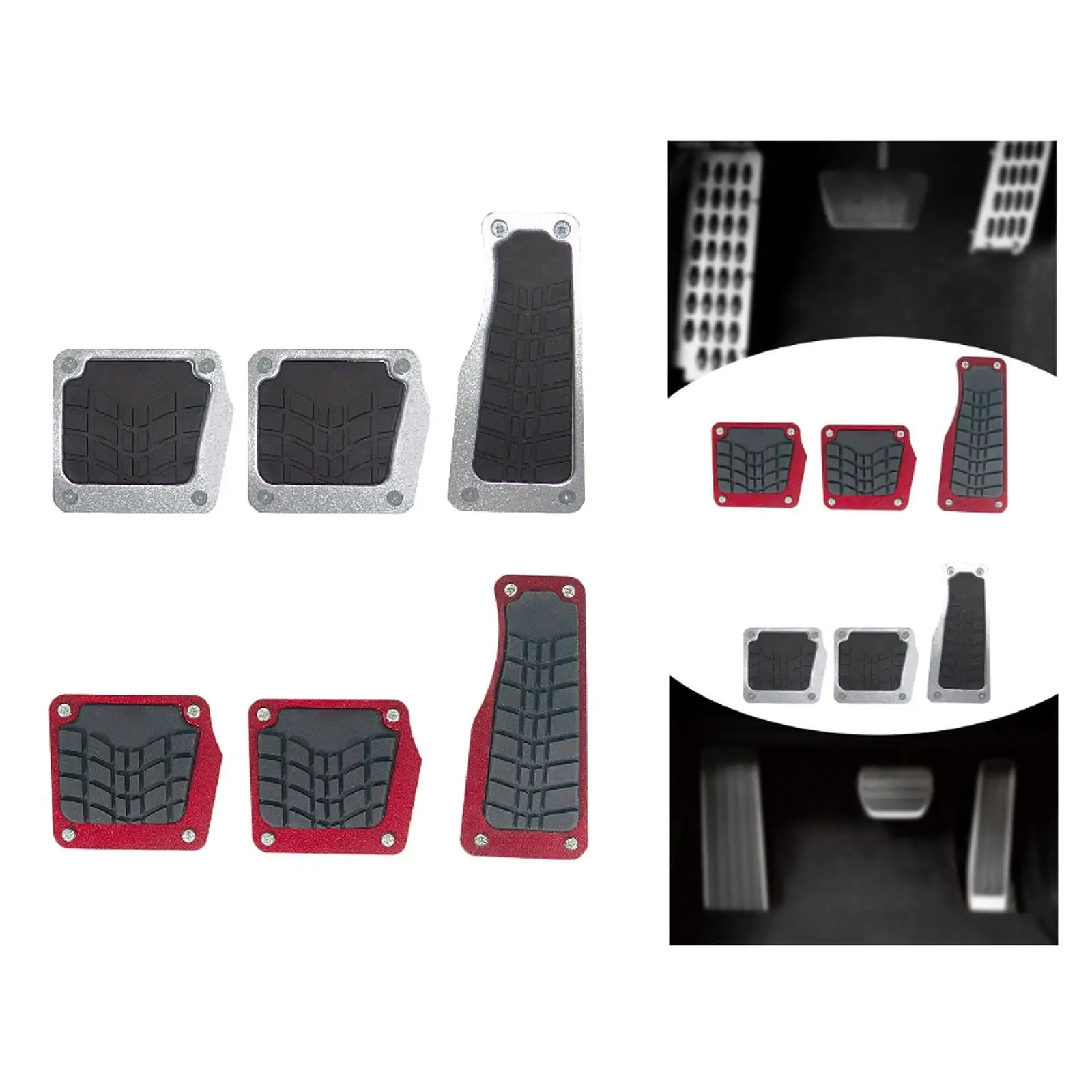 

Generic Car Pedal Pads Spare Anti Slip for SUV Automotive Vehicles