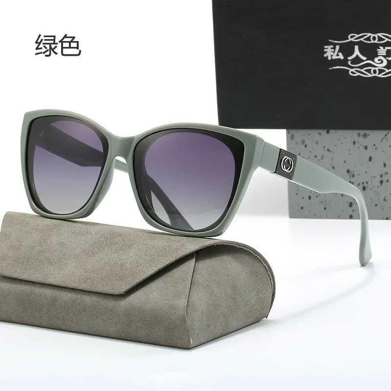 VAKA جودة عالية العلامة التجارية الكلاسيكية النساء الاستقطاب النظارات الشمسية موضة عين القط مصمم الرجال النظارات البهجة العصرية UV400 ظلال #4