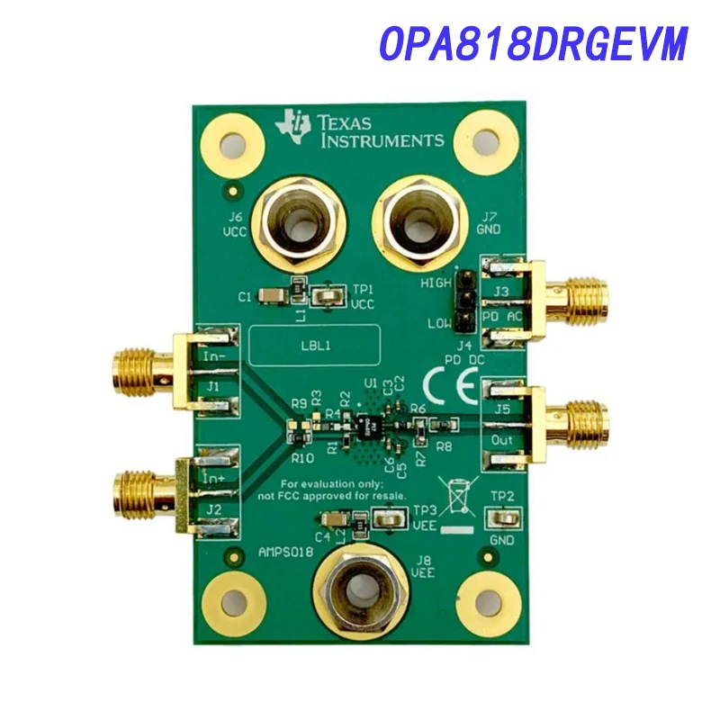 OPA818DRGEVM Amplifier IC Development Tools in stock 1pcs