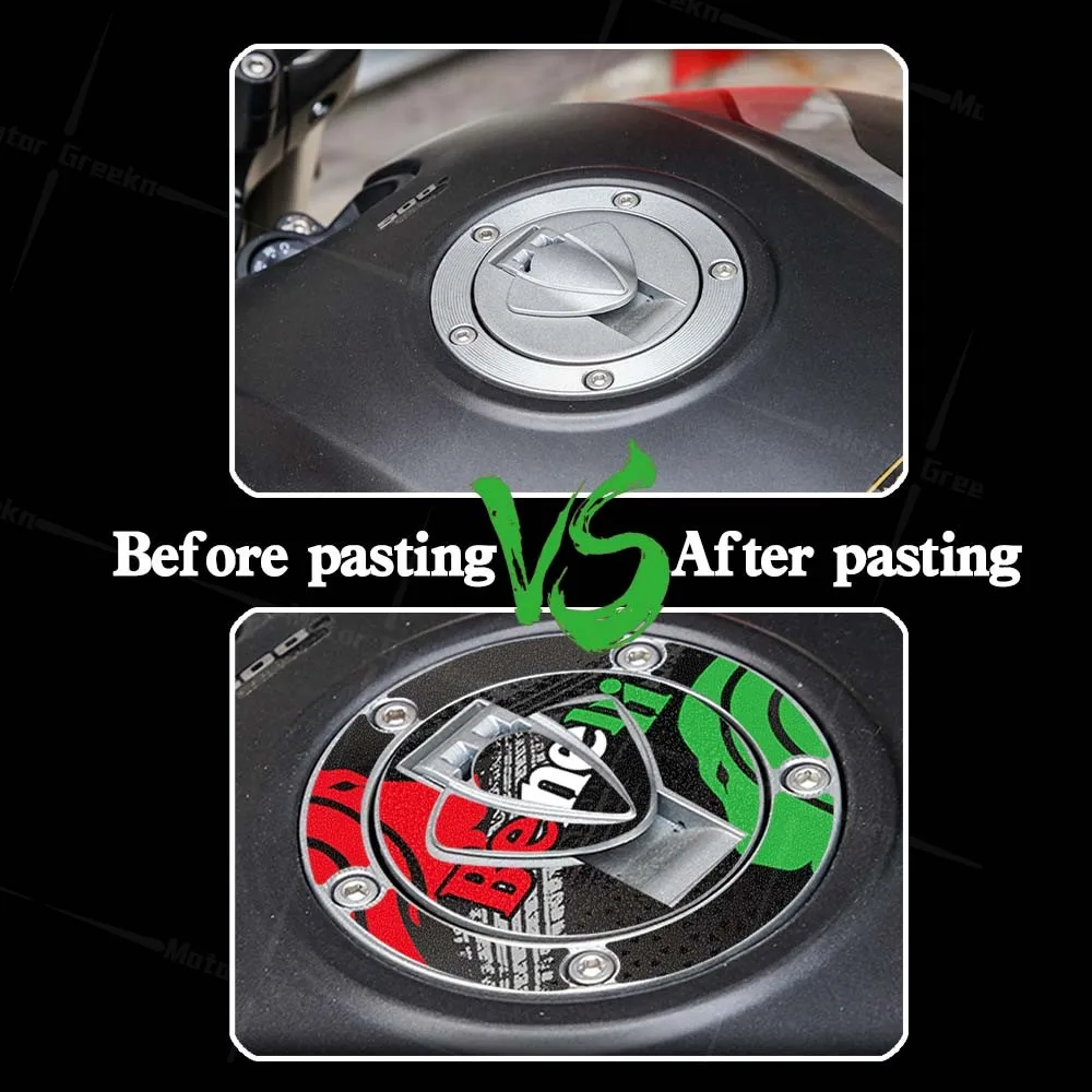Almohadilla de depósito para motocicleta, pegatina protectora de cubierta de Gas, accesorios impermeables para Leoncino TNT 600i 25 502c 902 180 150 s 800 600 302