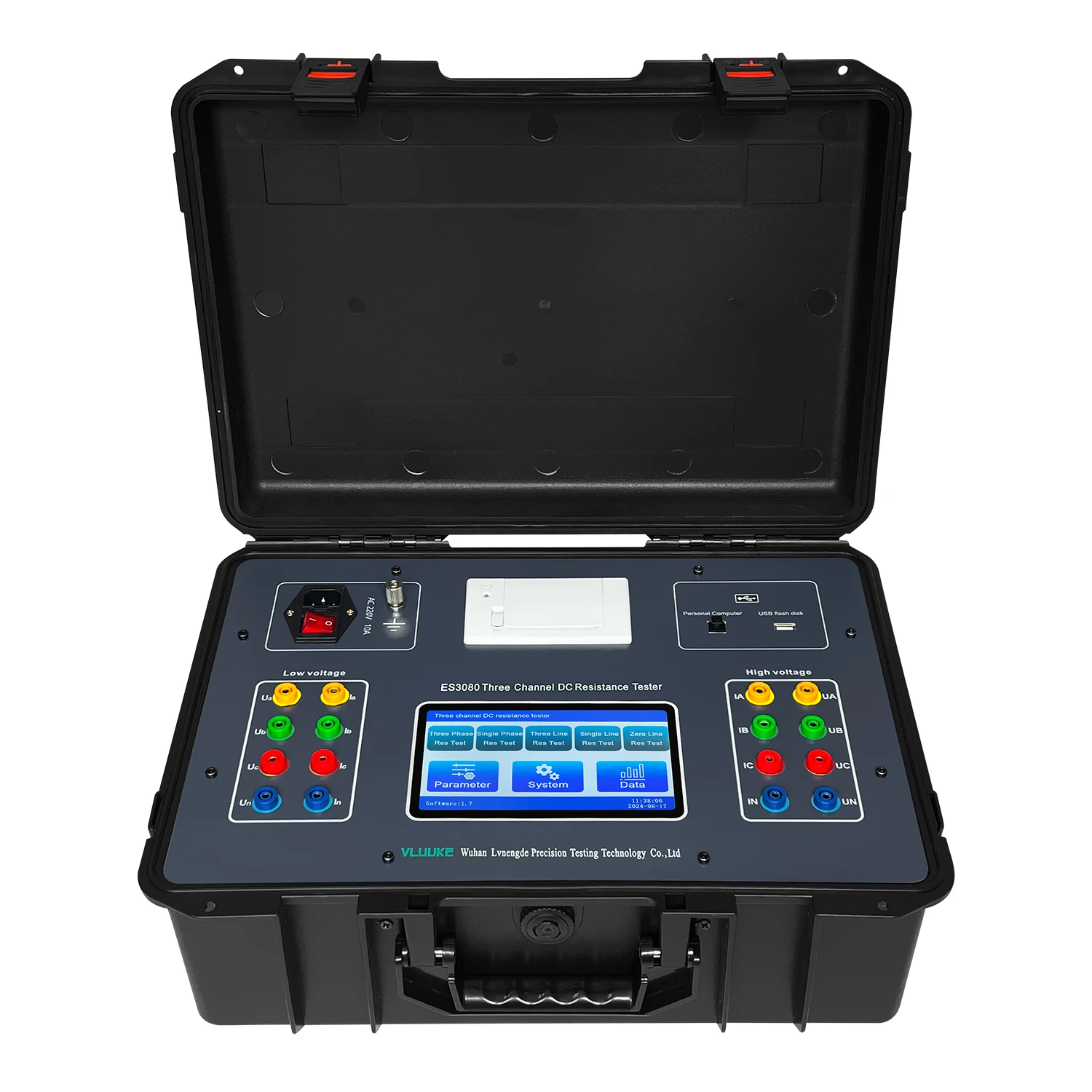 ES3080 Three-channel DC Resistance Tester