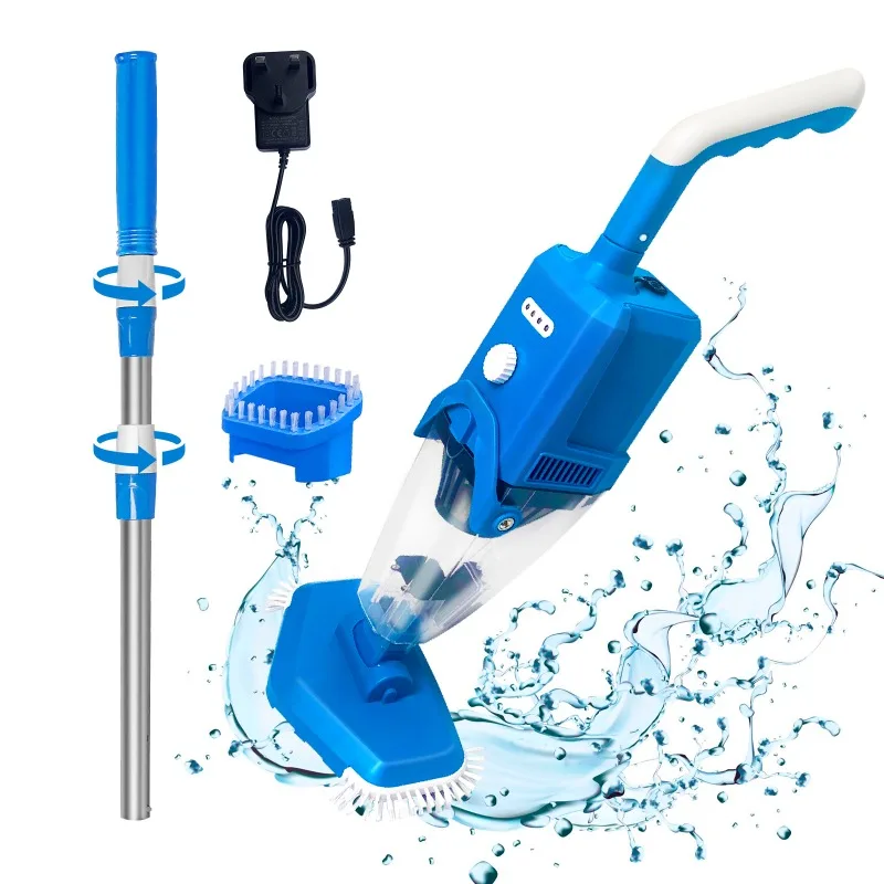 Electric Handheld Pool Vacuum Cleaner Automatic Pool Leaf Sweeper Handheld Pool Vacuum Cleaner
