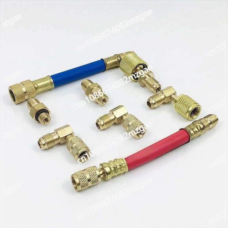 

YS-019 8 шт. адаптер для кондиционера адаптер для кондиционера хладагента специальная разборка и модификация медь