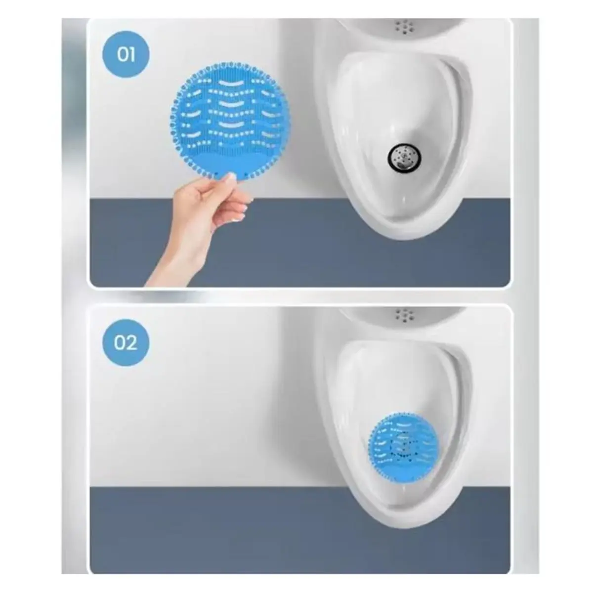 2026 New Tool 20-Pack of Men'S Urinal Splash-Proof and Deodorizing Filter Pads, Scented, Effectively Controls Odor, Disposable