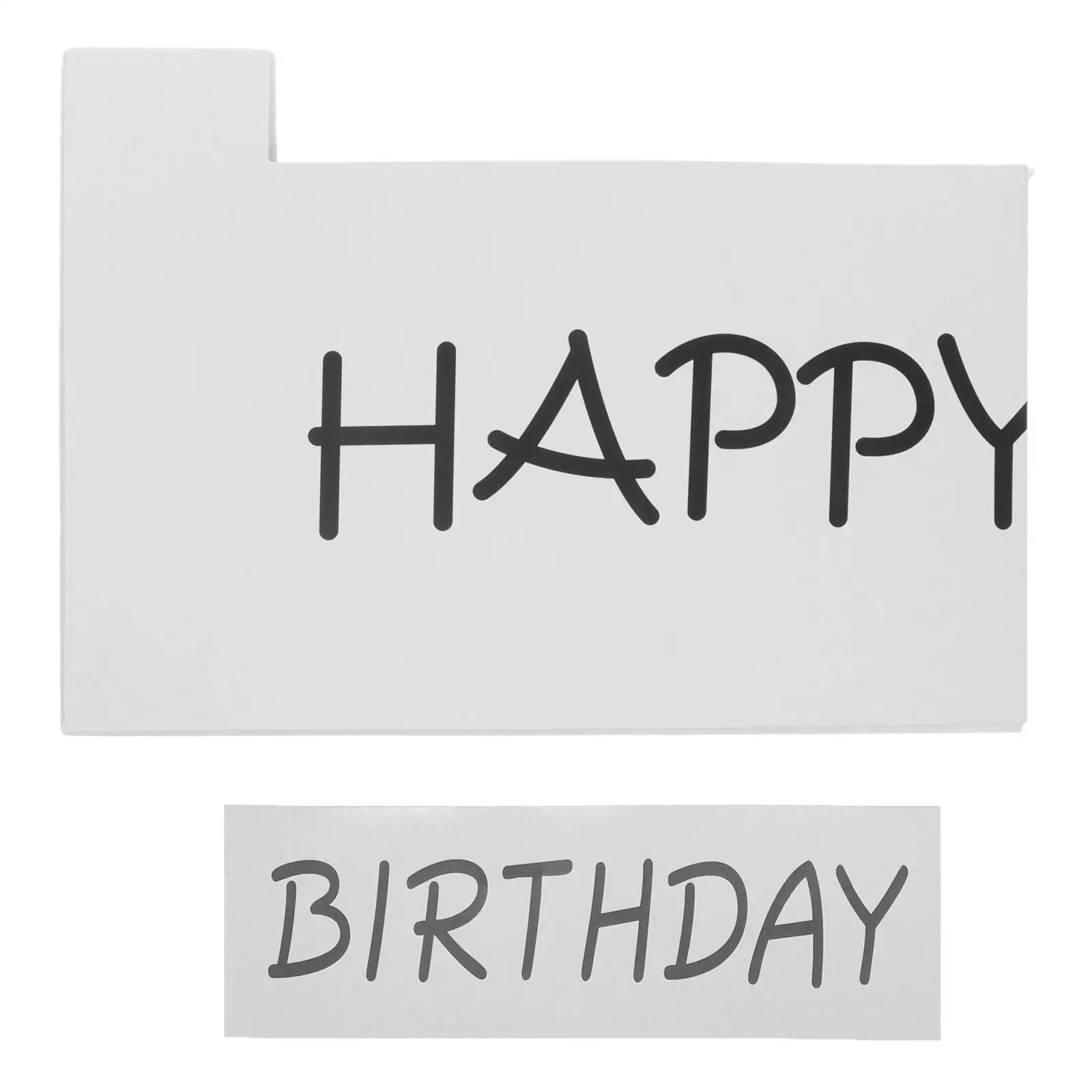 

Portable Birthday Photo Props Paper Frames Cartoon Celebration Picture Cutouts Funny Happy Lightweight