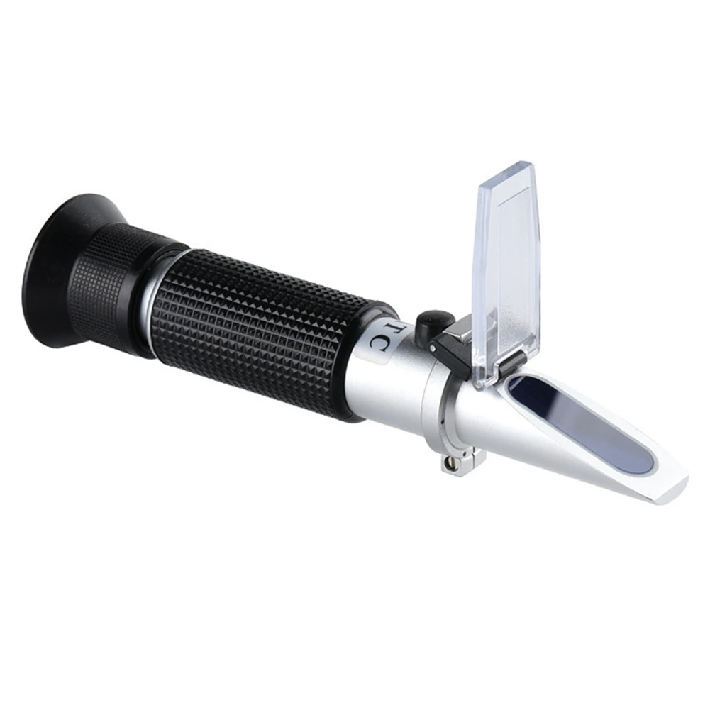 HOT Handheld Refractometer Sugar Concentration Meter Densimeter 0-32% Brix Saccharimeter Sugar Tester Fruits Grapes~Jul.