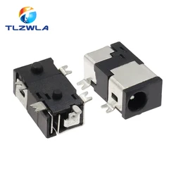 10PCS DC Power Socket Jack DC-011C DC011C 2.5x0.7mm SMT 5Pins 2.5mmx0.7mm