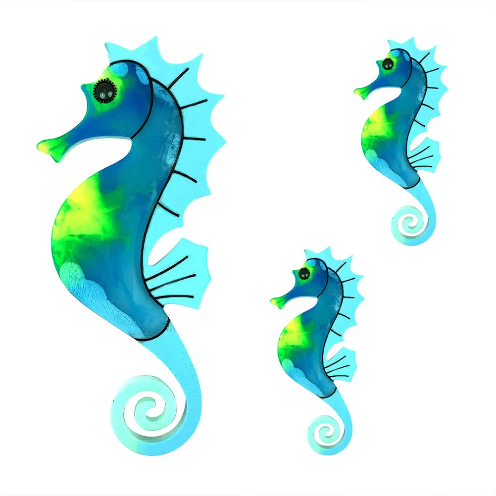 

Силиконовая форма для декора стен в виде морского конька, форма для подвесок в виде животных, для эпоксидной и УФ-смолы, для рукоделия, для создания настенных украшений ручной работы