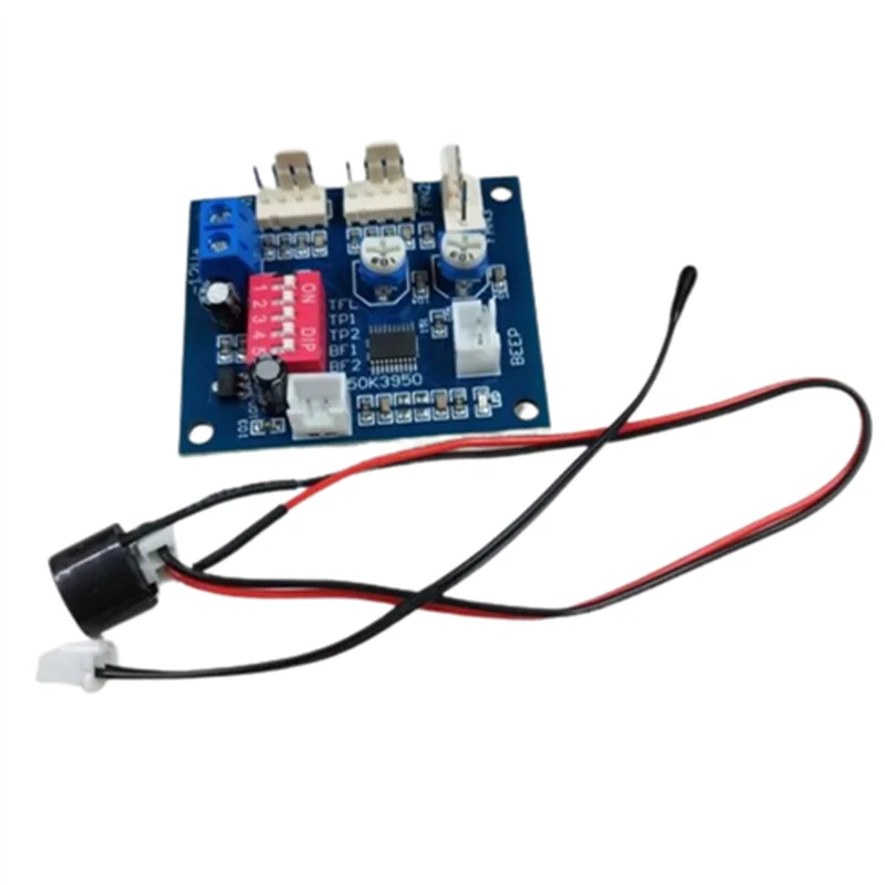 1pcs DC 12V 5A PWM PC CPU Fan Temperature Control Speed Controller Board Speed Controller Temperature Probe Buzzle
