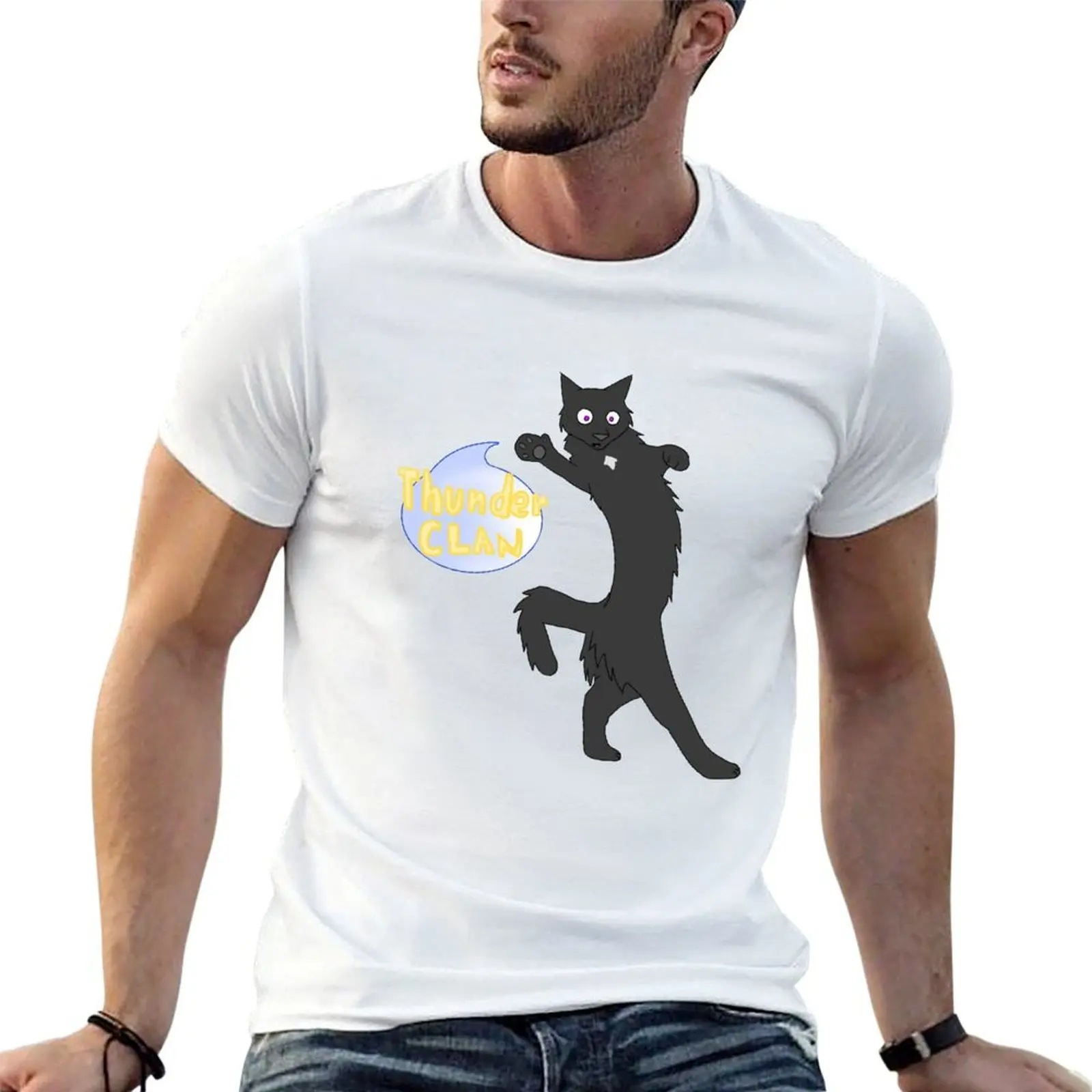 

Silly Ravenpaw T-Shirt anime t shirts oversize cotton t shirts man 100% man t shirt cotton T-shirt