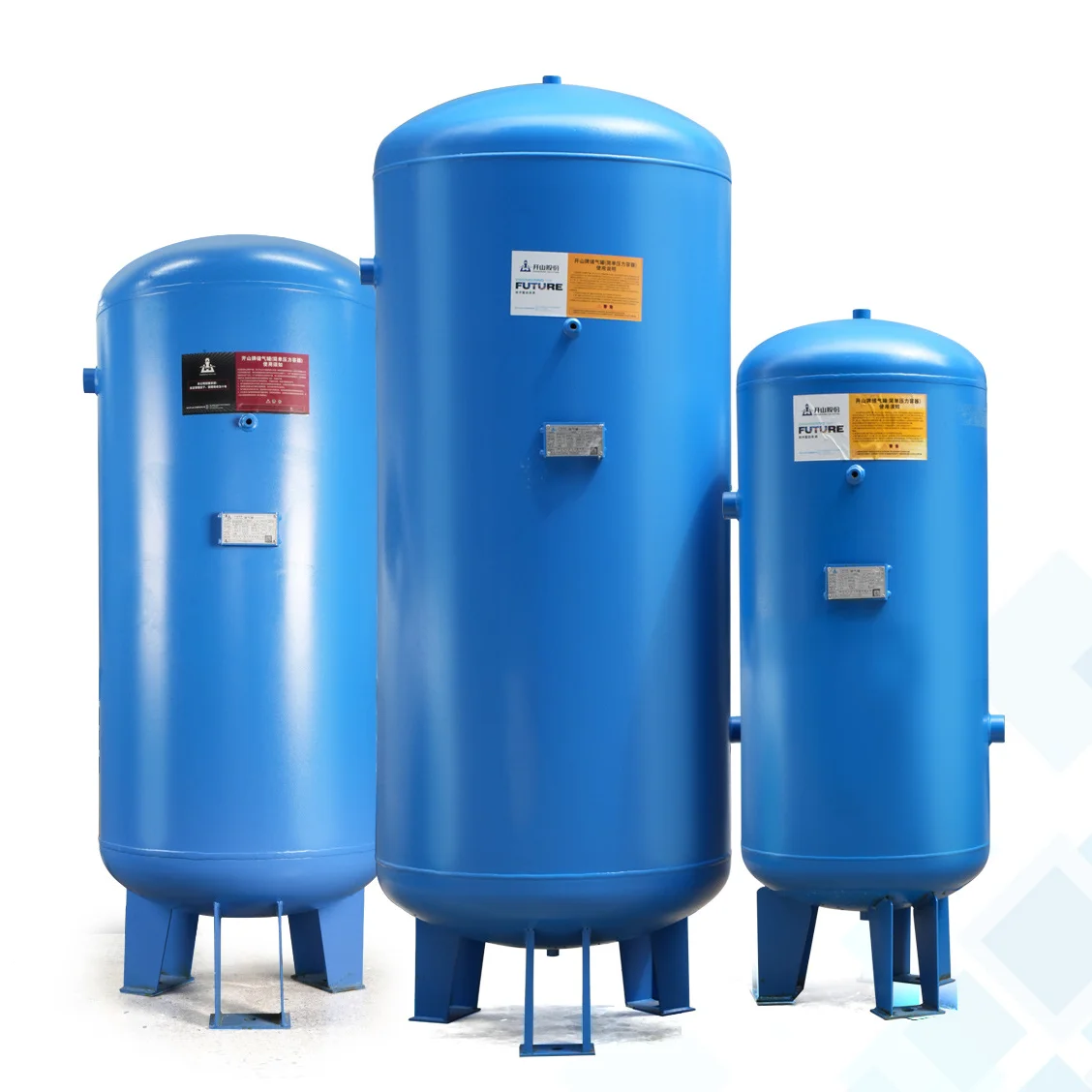 Industrial Vertical Air Compressor Air Tanks Air Receiver Compressor Tank 500 Liter 500L 1000L