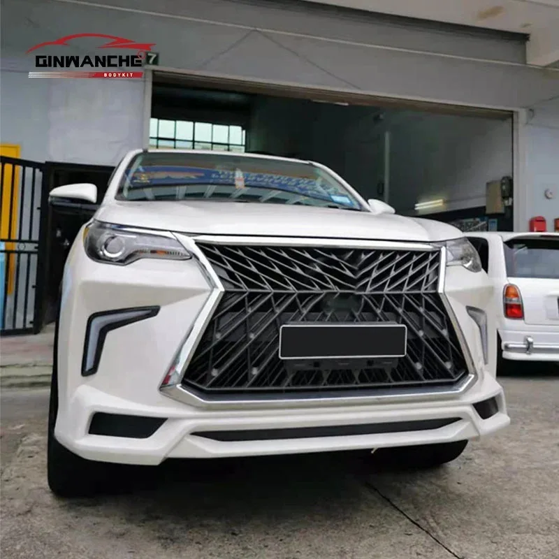 

Top quality Factory Direct for Fortuner 2016-2020 Body Kit Upgrade for Style Front Bumper Grille Side Skirts Rear
