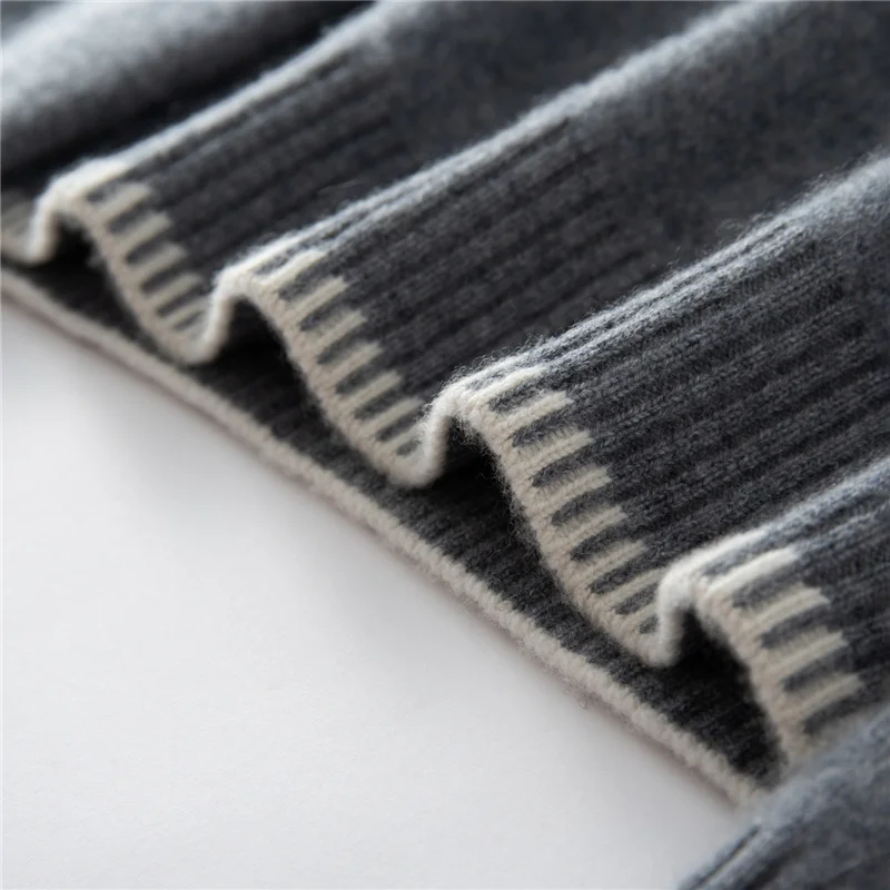 Addonee suéter feminino 100% caxemira, gola redonda, pulôver de luxo, estilo simples, malhas de caxemira, outono inverno, roupas femininas