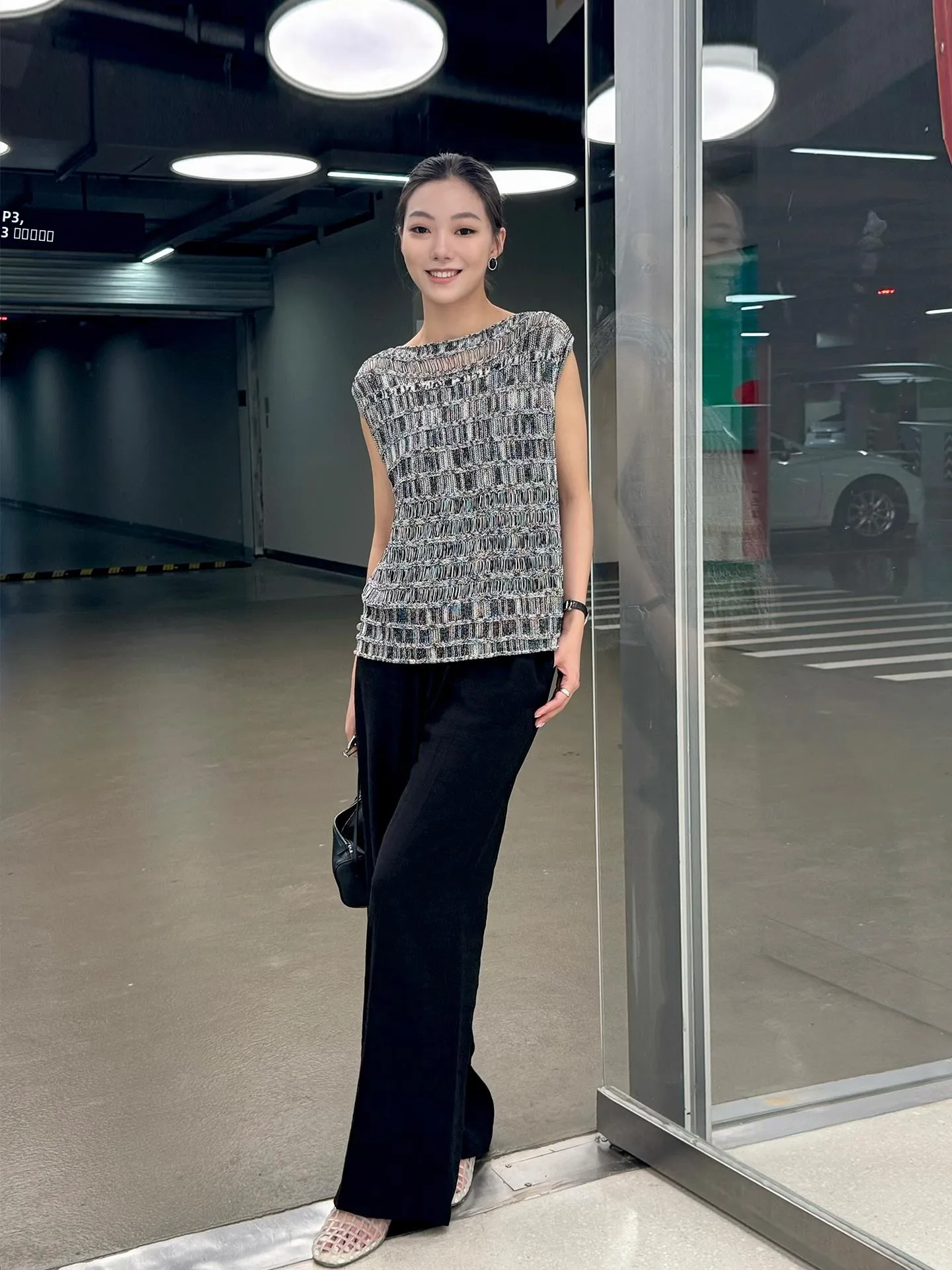 กางเกงผ้าลินินทรงตรงแบบตะวันตก รุ่น Q70825P สำหรับผู้หญิงทำงานในจีน ฤดูใบไม้ร่วง 2025  ทันสมัย ยั่งยืน และสั่งตัดได้