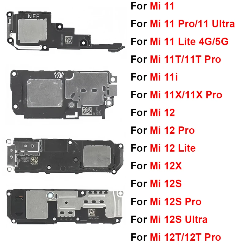 

Громкий динамик, зуммер для Xiaomi Mi 11 11T 11i 11X 12 12X 12S Pro Ultra Lite 4G 5G, громкий динамик, зуммер, гибкий кабель