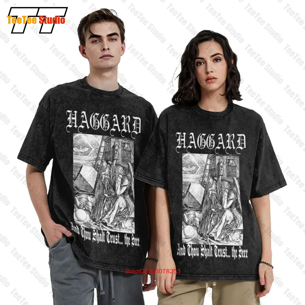 Haggard And Thou Shalt Trust... The Seer Vintage Oversized T-Shirt 1FVJ
